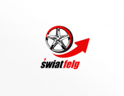 Projekt graficzny, nazwa firmy, tworzenie logo firm Logo dla firmy Świat Felg - Magdalena_71