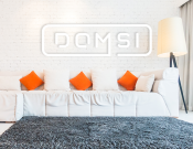Projekt graficzny, nazwa firmy, tworzenie logo firm Logo dla DOMSI  - romero