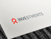 Projekt graficzny, nazwa firmy, tworzenie logo firm Logo dla R investments - absdesign