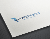 Projekt graficzny, nazwa firmy, tworzenie logo firm Logo dla R investments - webska