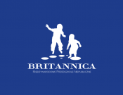 Projekt graficzny, nazwa firmy, tworzenie logo firm Logo Przedszkola BRITANNICA - Lukasdesign