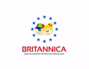 Projekt graficzny, nazwa firmy, tworzenie logo firm Logo Przedszkola BRITANNICA - TurkusArt