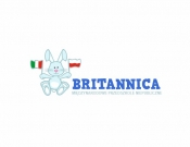 Projekt graficzny, nazwa firmy, tworzenie logo firm Logo Przedszkola BRITANNICA - monteo
