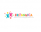 Projekt graficzny, nazwa firmy, tworzenie logo firm Logo Przedszkola BRITANNICA - loko