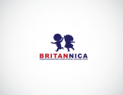 Projekt graficzny, nazwa firmy, tworzenie logo firm Logo Przedszkola BRITANNICA - Darksider