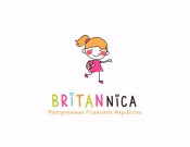 Projekt graficzny, nazwa firmy, tworzenie logo firm Logo Przedszkola BRITANNICA - chlon