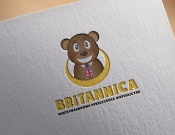 Projekt graficzny, nazwa firmy, tworzenie logo firm Logo Przedszkola BRITANNICA - bazi