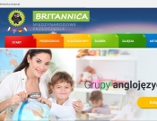 Projekt graficzny, nazwa firmy, tworzenie logo firm Logo Przedszkola BRITANNICA - LakszmiStudio
