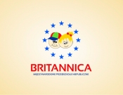 Projekt graficzny, nazwa firmy, tworzenie logo firm Logo Przedszkola BRITANNICA - TurkusArt