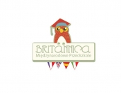 Projekt graficzny, nazwa firmy, tworzenie logo firm Logo Przedszkola BRITANNICA - LakszmiStudio