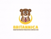 Projekt graficzny, nazwa firmy, tworzenie logo firm Logo Przedszkola BRITANNICA - bazi