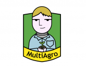 Projekt graficzny, nazwa firmy, tworzenie logo firm Logo dla firmy MultiAgro - Bilbi