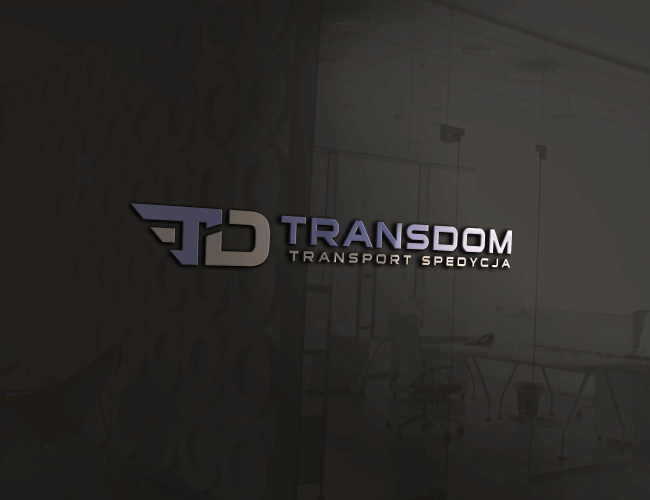 Projektowanie logo dla firm,  Logo- firma transportowa TRANSDOM, logo firm - transdom