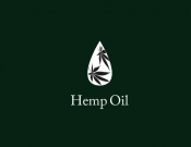 Projekt graficzny, nazwa firmy, tworzenie logo firm Logo dla marki Hemp Oil - LakszmiStudio