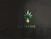 Projekt graficzny, nazwa firmy, tworzenie logo firm Logo dla marki Hemp Oil - lyset