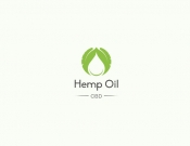 Projekt graficzny, nazwa firmy, tworzenie logo firm Logo dla marki Hemp Oil - p.design