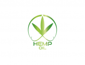 Projekt graficzny, nazwa firmy, tworzenie logo firm Logo dla marki Hemp Oil - landmark