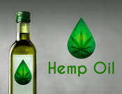 Projekt graficzny, nazwa firmy, tworzenie logo firm Logo dla marki Hemp Oil - kokoni