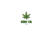 Projekt graficzny, nazwa firmy, tworzenie logo firm Logo dla marki Hemp Oil - anusha