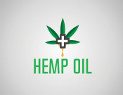 Projekt graficzny, nazwa firmy, tworzenie logo firm Logo dla marki Hemp Oil - 7thDesigners