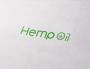 Projekt graficzny, nazwa firmy, tworzenie logo firm Logo dla marki Hemp Oil - absdesign