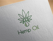 Projekt graficzny, nazwa firmy, tworzenie logo firm Logo dla marki Hemp Oil - lyset