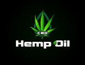Projekt graficzny, nazwa firmy, tworzenie logo firm Logo dla marki Hemp Oil - aLF^^