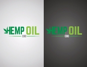 Projekt graficzny, nazwa firmy, tworzenie logo firm Logo dla marki Hemp Oil - Blacka