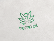 Projekt graficzny, nazwa firmy, tworzenie logo firm Logo dla marki Hemp Oil - romero