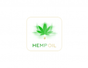 Projekt graficzny, nazwa firmy, tworzenie logo firm Logo dla marki Hemp Oil - feriastudio