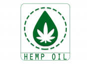 Projekt graficzny, nazwa firmy, tworzenie logo firm Logo dla marki Hemp Oil - OGI00