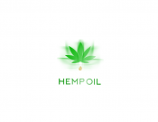 Projekt graficzny, nazwa firmy, tworzenie logo firm Logo dla marki Hemp Oil - feriastudio