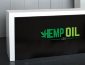 Projekt graficzny, nazwa firmy, tworzenie logo firm Logo dla marki Hemp Oil - Blacka
