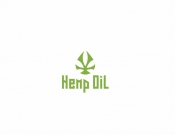 Projekt graficzny, nazwa firmy, tworzenie logo firm Logo dla marki Hemp Oil - stone