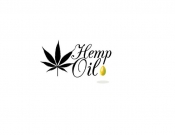 Projekt graficzny, nazwa firmy, tworzenie logo firm Logo dla marki Hemp Oil - LakszmiStudio