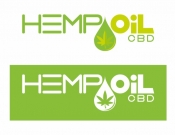 Projekt graficzny, nazwa firmy, tworzenie logo firm Logo dla marki Hemp Oil - enridesign