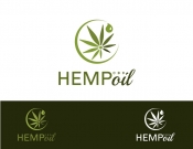 Projekt graficzny, nazwa firmy, tworzenie logo firm Logo dla marki Hemp Oil - DiTom