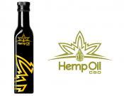 Projekt graficzny, nazwa firmy, tworzenie logo firm Logo dla marki Hemp Oil - ZARR