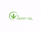 Projekt graficzny, nazwa firmy, tworzenie logo firm Logo dla marki Hemp Oil - TurkusArt