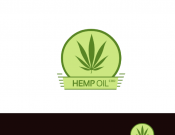 Projekt graficzny, nazwa firmy, tworzenie logo firm Logo dla marki Hemp Oil - Magdalena_71