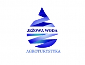 Projekt graficzny, nazwa firmy, tworzenie logo firm JEŻOWA WODA Agroturystyka - gramar