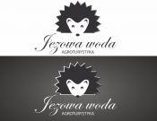 Projekt graficzny, nazwa firmy, tworzenie logo firm JEŻOWA WODA Agroturystyka - Blacka