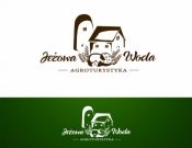 Projekt graficzny, nazwa firmy, tworzenie logo firm JEŻOWA WODA Agroturystyka - pixels4you