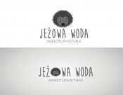 Projekt graficzny, nazwa firmy, tworzenie logo firm JEŻOWA WODA Agroturystyka - 7thDesigners