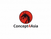 Projekt graficzny, nazwa firmy, tworzenie logo firm Logo dla spółki Concept4Asia ldt.  - monteo
