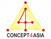 Projekt graficzny, nazwa firmy, tworzenie logo firm Logo dla spółki Concept4Asia ldt.  - arsp