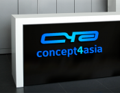 Projekt graficzny, nazwa firmy, tworzenie logo firm Logo dla spółki Concept4Asia ldt.  - kokoni