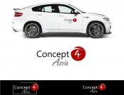 Projekt graficzny, nazwa firmy, tworzenie logo firm Logo dla spółki Concept4Asia ldt.  - P4vision
