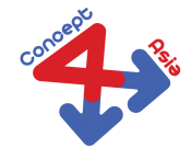 Projekt graficzny, nazwa firmy, tworzenie logo firm Logo dla spółki Concept4Asia ldt.  - SadyDesign