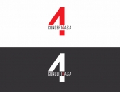 Projekt graficzny, nazwa firmy, tworzenie logo firm Logo dla spółki Concept4Asia ldt.  - Blacka